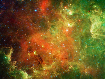 Landscape, Universe, Stars HD wallpaper