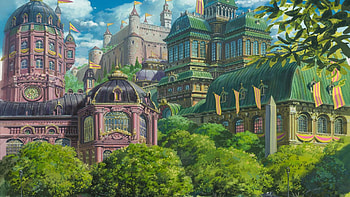 HOWL S MOVING CASTLE - ( HD wallpaper