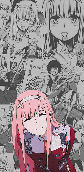 Zero Two, eye, organ HD phone wallpaper
