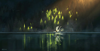Fantasy, Art, Dragon, Friends HD wallpaper