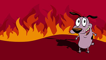 Courage the Cowardly Dog HD wallpaper