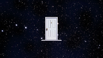 Scary Door, Futurama HD wallpaper