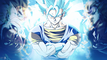 ... VEGETTO BLUE (DRAGON BALL SUPER) by Azer0x HD wallpaper