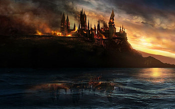 Harry Potter, Computer , Hogwarts School, Movie series HD wallpaper