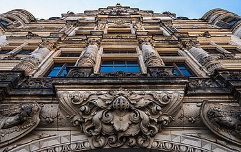 Old architecture, building facade HD wallpaper