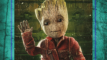 Baby Groot, Guardians of the Galaxy HD wallpaper