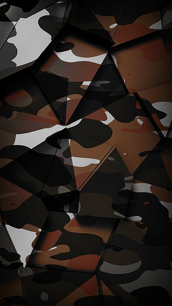 Camo, design, brown HD phone wallpaper