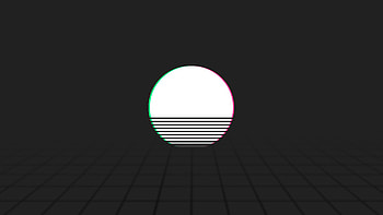 Retrowave Abstract, abstract, dark HD wallpaper