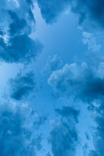 Nature, Sky, Clouds, Height, Atmosphere HD phone wallpaper