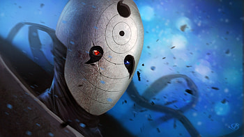 tobi obito uchiha mask sharingan rinnegan eyes mask . HD wallpaper