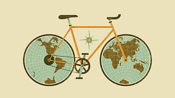 Cycle Minimalism, cycle, minimalism, artist HD wallpaper