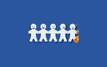 Fire, Vector, Sadness, Smile, Paper, Friends, Sorrow HD wallpaper