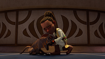 Star Wars Young Jedi Adventures - Jedi and Creature Bonding, TV Show, Star Wars: Young Jedi Adventures HD wallpaper