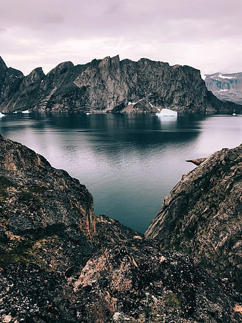 Landscape, Nature, Rocks, Lake, Shore, Bank, Stone HD phone wallpaper