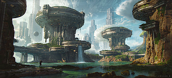 LOST COLONY, Sci Fi, Structure HD wallpaper