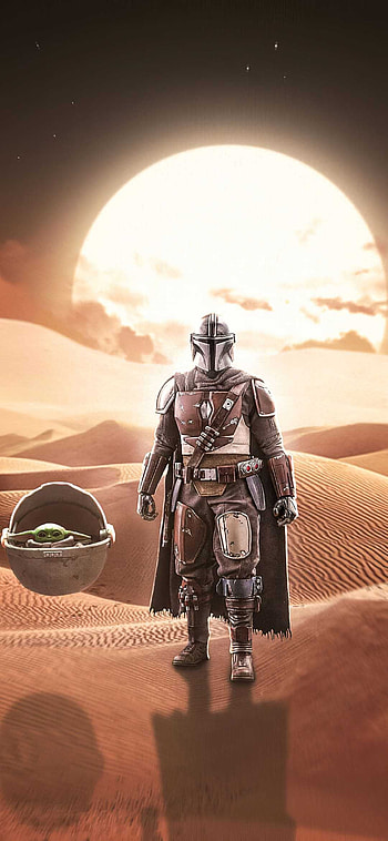 Mandalorian , Mandalorian symbol, Expert's suggestion, Unique art HD phone wallpaper