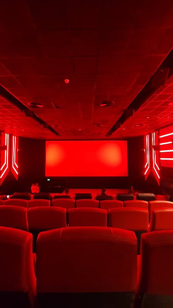Movie time, red, chill, cinema HD phone wallpaper
