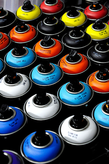 Miscellanea, Miscellaneous, Multicolored, Motley, Paint, Graffiti, Artist, Street Art, Spray Cans, Cans HD phone wallpaper