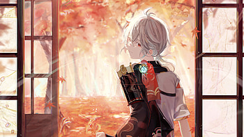 Kaedehara Kazuha Genshin Impact HD wallpaper