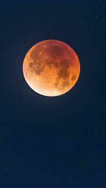 Moon, Full Moon, Yellow Moon HD phone wallpaper