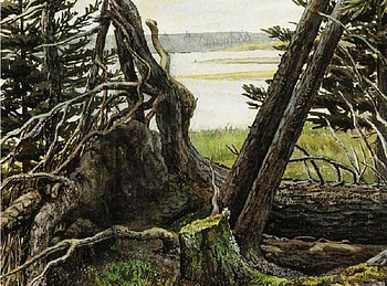 Emma Lake, Saskatchewan, saskatchewan, art, emma lake, painting HD wallpaper