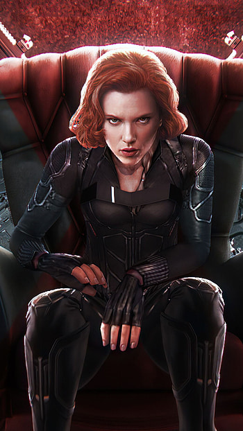 Scarlet Johansson, avengers, black widow HD phone wallpaper