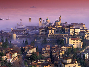 Bergamo travels, , Hintergrnde, Land of history HD wallpaper