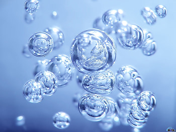 Background, Bubbles HD wallpaper