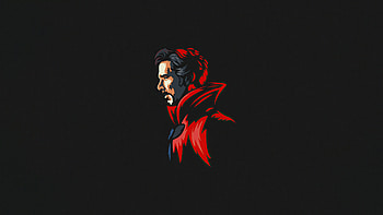 Doctor Strange Minimal , doctor-strange, superheroes, minimalism, minimalist, artist, artwork, digital-art, behance HD wallpaper