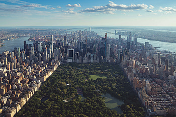 Stunning Aerial View of Central Park, NYC - Ultra, aerial, New York, USA, Central Park, city HD wallpaper