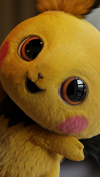 Best Pikachu, Cute Eyes HD phone wallpaper