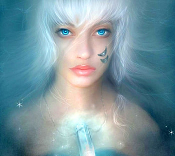 Crystal, spells, magic, elemental HD wallpaper