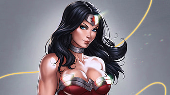 Dc Comics Wonder Woman, wonder-woman, comics, superheroes, artist, artwork, digital-art, deviantart HD wallpaper