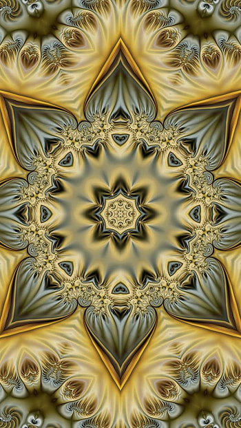 star, Abstract, fractal HD phone wallpaper