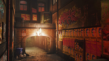 Vampire, Masquerade, Bloodhunt art, Redlight HD wallpaper