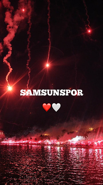 SAMSUNSPOR, samsun, beyaz, kirmzibeyaz, samsunspor, red HD phone wallpaper