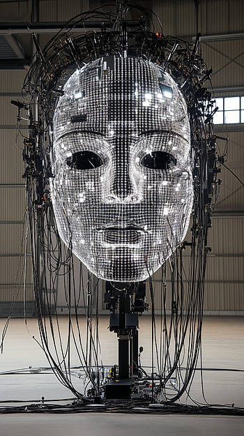 AI Robot Face: Futuristic for Tech Enthusiasts, artificial intelligence, robot HD phone wallpaper