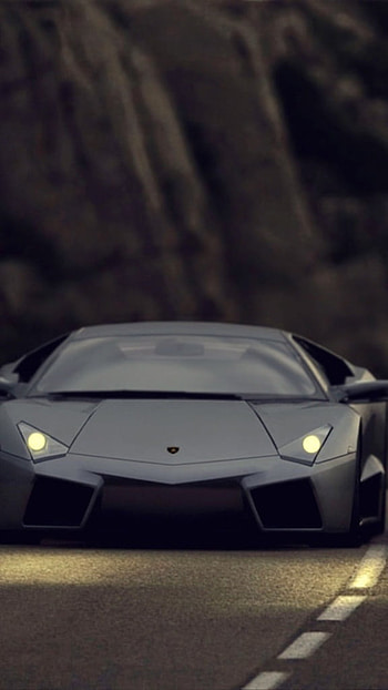 Full Black Colour, Lamborghini, Black HD phone wallpaper