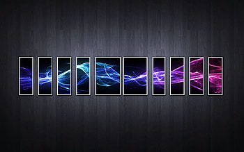 Abstract on wood, color flow, wood, abstract, ambient HD wallpaper