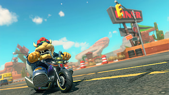 Mario Kart world HD wallpaper