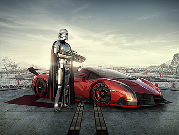 Lamborghini Veneno Roadster LP750 Captain Phasma, lamborghini, lamborghini-veneno, cars, behance, captain-phasma HD wallpaper