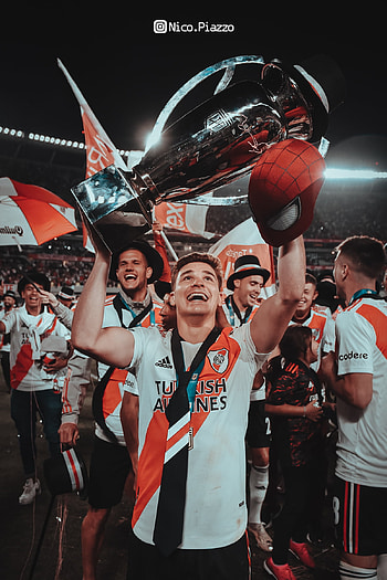 JULIAN ALVAREZ, campeon, riverplate, nicopiazzo, argentina, river plate, cr7, football, messi, football HD phone wallpaper
