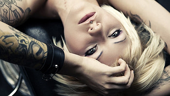 Badquality Emo Girl Tattoo Design Tattoos Upscaled Women HD wallpaper