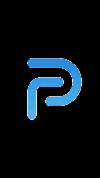 P Letter, Blue HD phone wallpaper