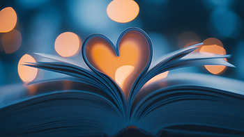 Heart of Pages — Macro Book, macro, book HD wallpaper
