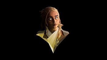 Emilia Clarke Polygon Art , emilia-clarke, game-of-thrones, tv-shows, artist, artwork, digital-art, deviantart, polygon HD wallpaper