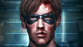 Robin Titans Art, robin, titans, tv-shows, behance, superheroes HD wallpaper
