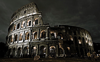 Landscape, Architecture, Colosseum HD wallpaper