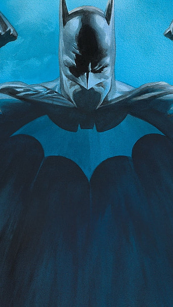 The Batman Posters 2022, Blue Theme, Background HD phone wallpaper