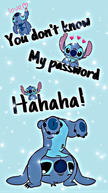Stitch Dont Touch My Cute Funny in 2021. girly, Funny , Dont touch my , Stitch Kawaii HD phone wallpaper